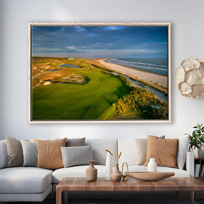 Kiawah Island Golf Resort Ocean Course, Kiawah Island, South Carolina 1, Floating Framed Canvas Print Wall Art