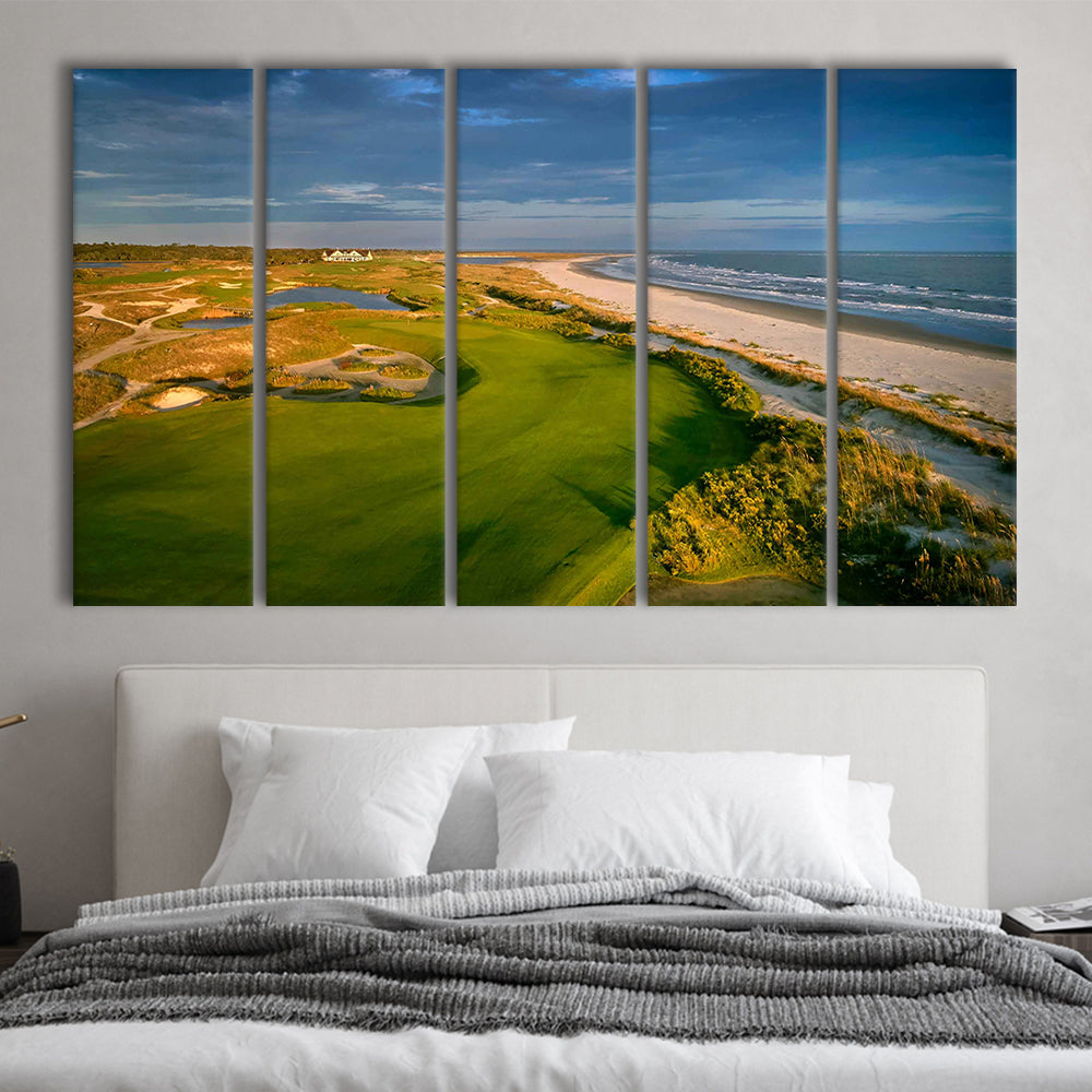 Kiawah Island Golf Resort Ocean Course, Kiawah Island, South Carolina 1, Extra Large Canvas Print Wall Art