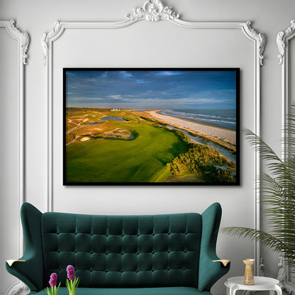 Kiawah Island Golf Resort Ocean Course, Kiawah Island, South Carolina 1, Framed Art Print Wall Decor, Picture Framed