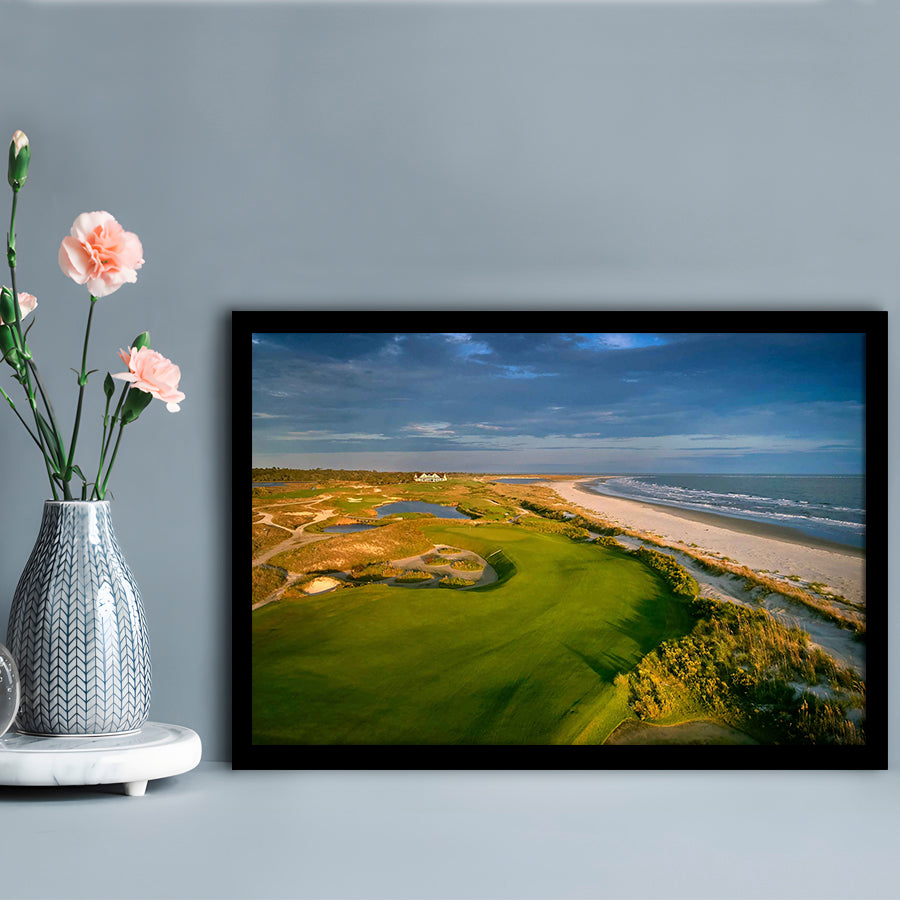 Kiawah Island Golf Resort Ocean Course, Kiawah Island, South Carolina 1, Framed Art Print Wall Decor, Picture Framed
