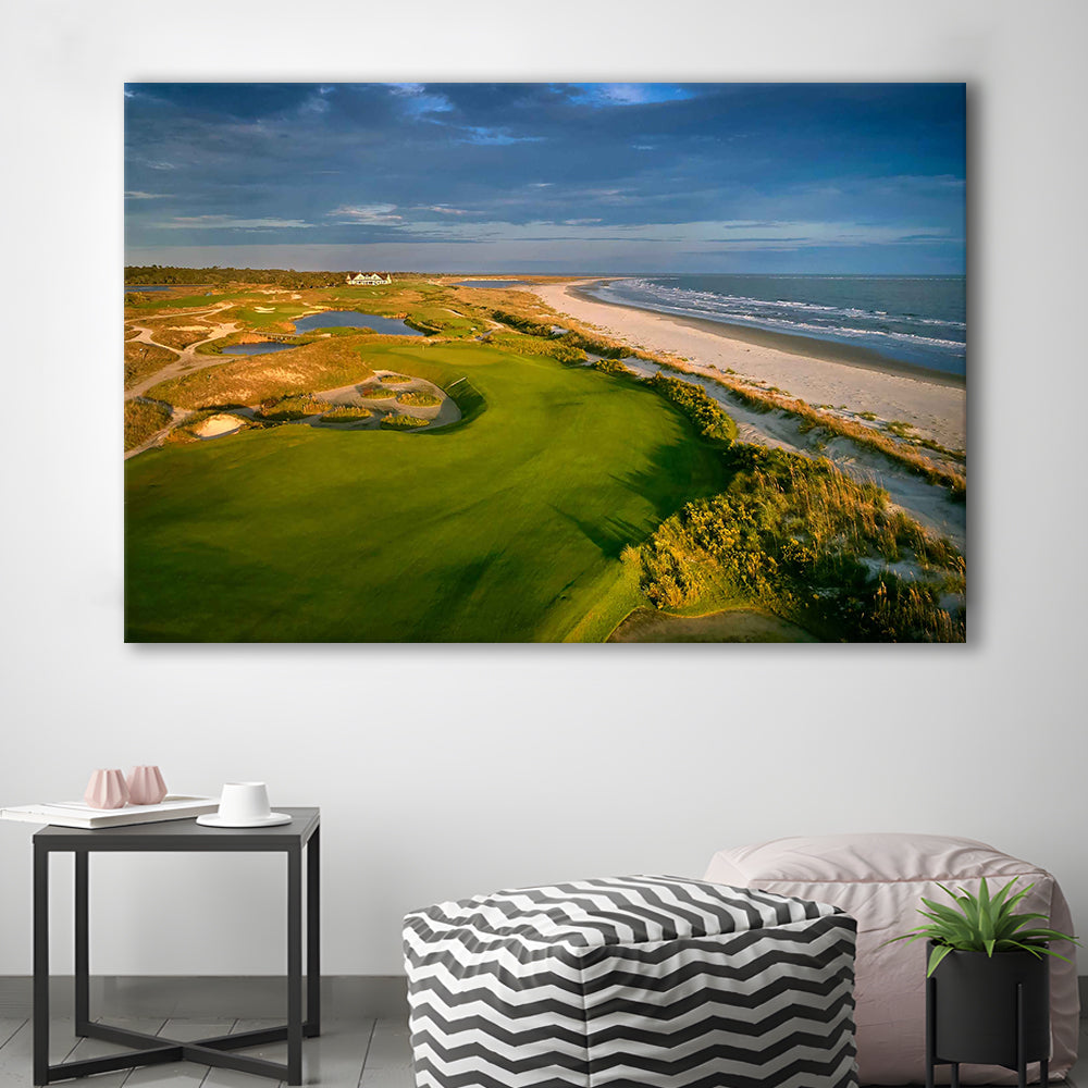 Kiawah Island Golf Resort Ocean Course, Kiawah Island, South Carolina 1, Golf Art Print