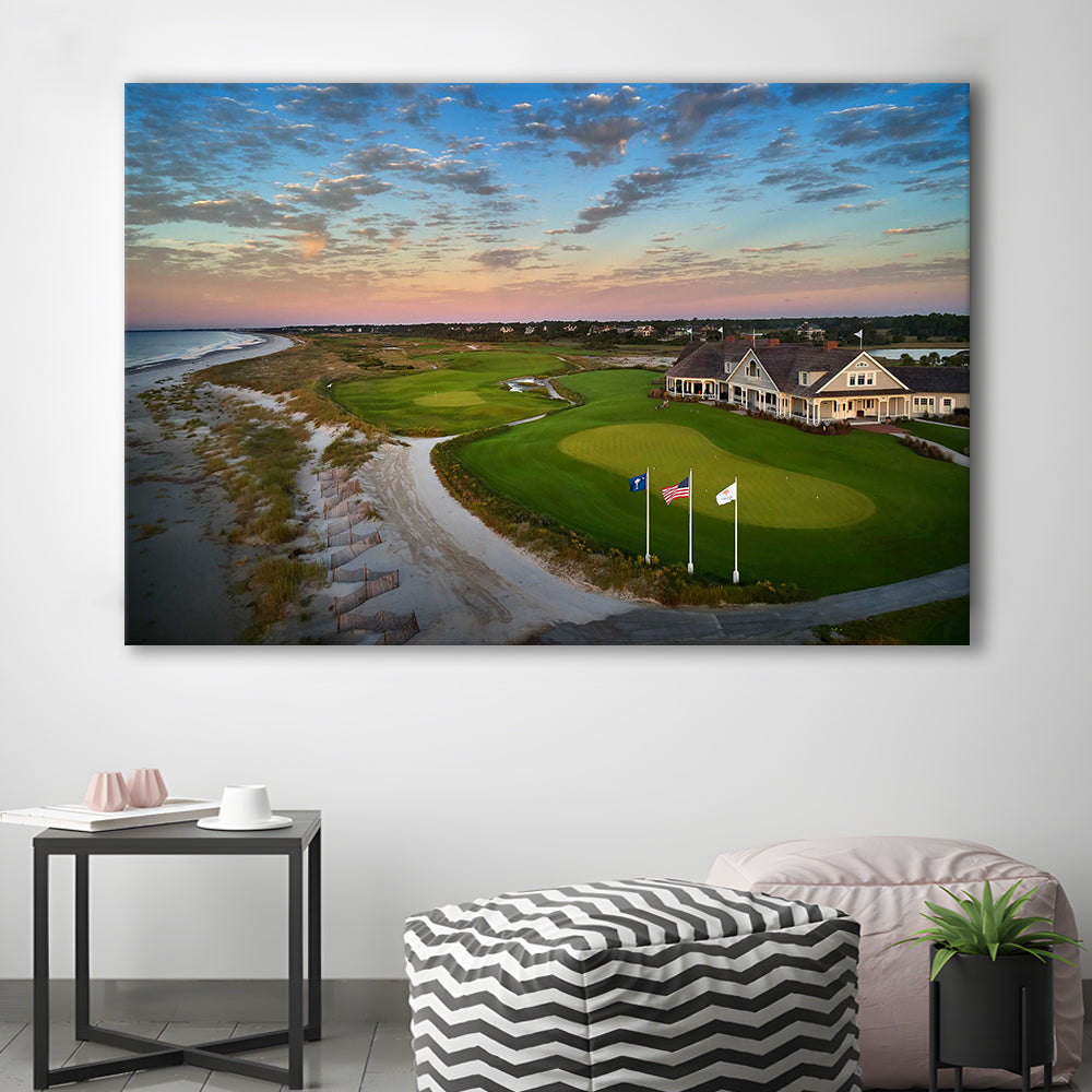 Kiawah Island Golf Resort Ocean Course, Kiawah Island, South Carolina, Golf Art Print