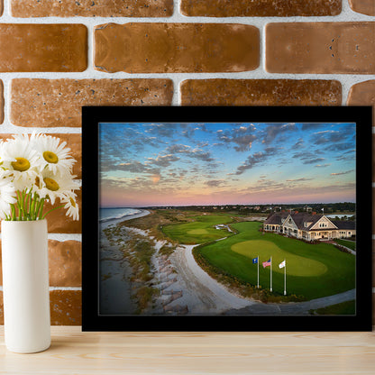 Kiawah Island Golf Resort Ocean Course, Kiawah Island, South Carolina, Framed Art Print Wall Decor, Picture Framed