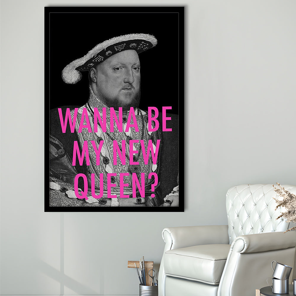 King Henry Viii, Framed Picture Print,, Framed Art Prints Wall Decor