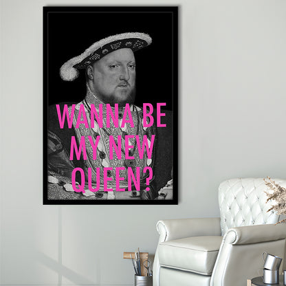 King Henry Viii, Framed Picture Print,, Framed Art Prints Wall Decor