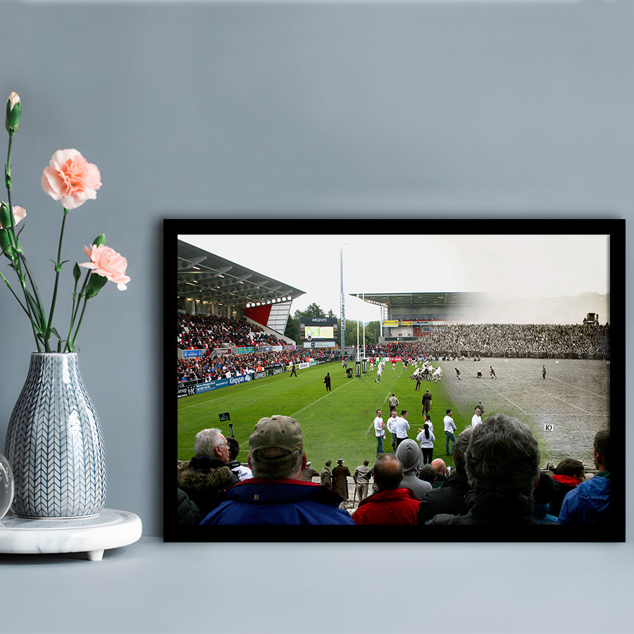 King Span Stadium, Stadium Canvas, Sport Art, Gift for him, Framed Art Print Wall Decor, Picture Framed