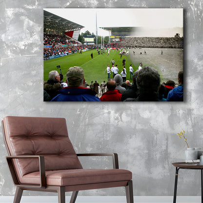 King Span Stadium, Stadium Canvas, Sport Art, Gift for him, Man Cave Decor, Art Print, Canvas Print Wall Art