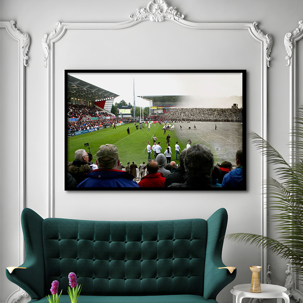 King Span Stadium, Stadium Canvas, Sport Art, Gift for him, Framed Art Print Wall Decor, Picture Framed