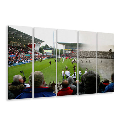 King Span Stadium, Stadium Canvas, Sport Art, 5 Panel B, Extra Large Canvas, Canvas Print Wall Art