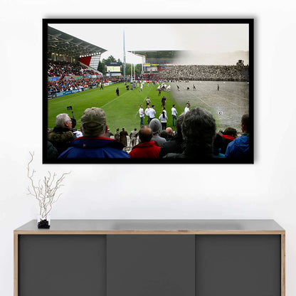 King Span Stadium, Stadium Canvas, Sport Art, Gift for him, Framed Art Print Wall Decor, Picture Framed