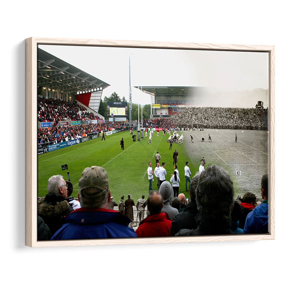 King Span Stadium, Stadium Canvas, Sport Art, Framed Canvas Print Wall Art, Floating Frame