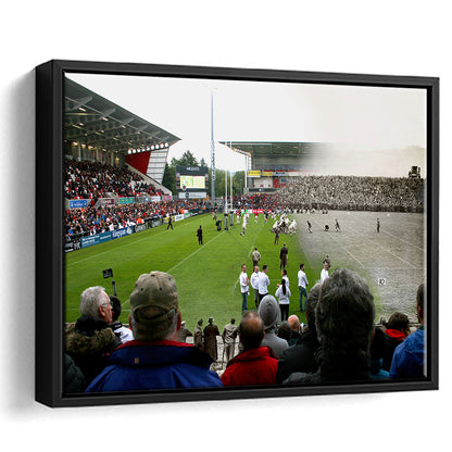 King Span Stadium, Stadium Canvas, Sport Art, Framed Canvas Print Wall Art, Floating Frame