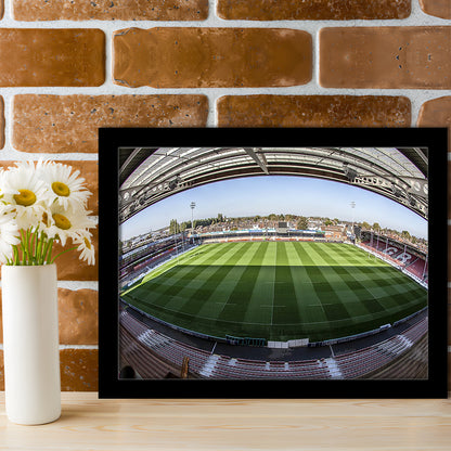 Kingsholm Stadium, Stadium Canvas, Sport Art, Gift for him, Framed Art Print Wall Decor, Picture Framed
