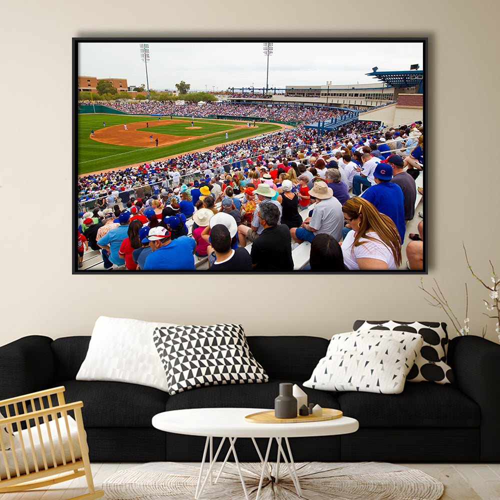 Kino Veterans Memorial, Stadium Canvas, Sport Art, Framed Canvas Print Wall Art, Floating Frame