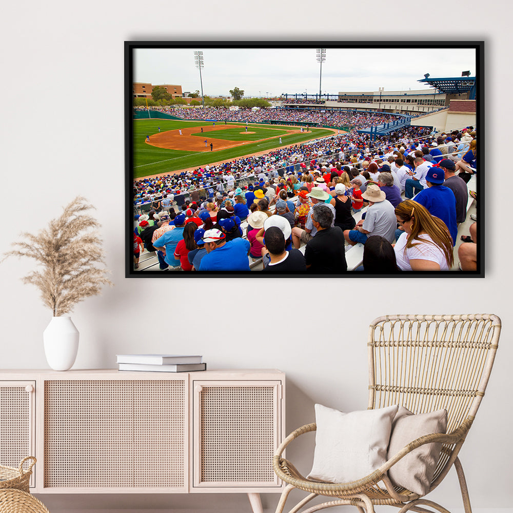 Kino Veterans Memorial, Stadium Canvas, Sport Art, Framed Canvas Print Wall Art, Floating Frame