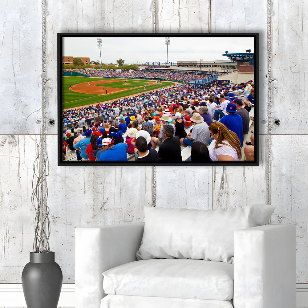 Kino Veterans Memorial, Stadium Canvas, Sport Art, Framed Canvas Print Wall Art, Floating Frame