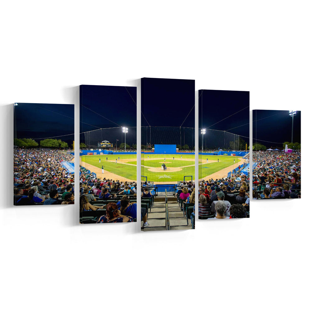 Kino Veterans Memorial Stadium, Stadium Canvas, Sport Art, Gift for him, 5 Panel, Large Canvas, Canvas Print Wall Art