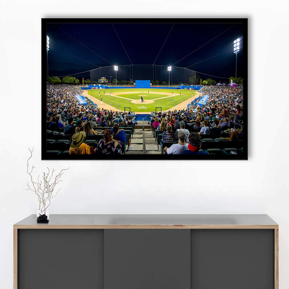 Kino Veterans Memorial Stadium, Stadium Canvas, Sport Art, Gift for him, Framed Art Print Wall Decor, Picture Framed