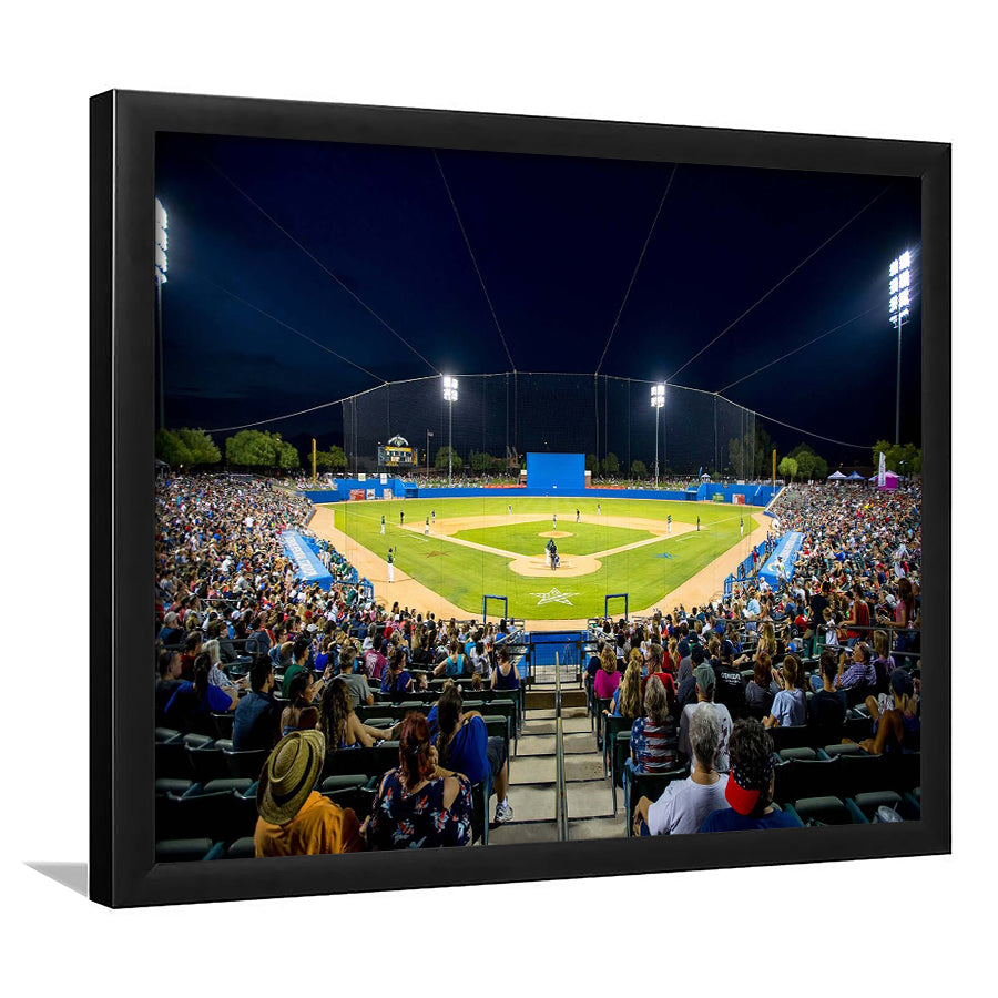 Kino Veterans Memorial Stadium, Stadium Canvas, Sport Art, Gift for him, Framed Art Print Wall Decor, Picture Framed