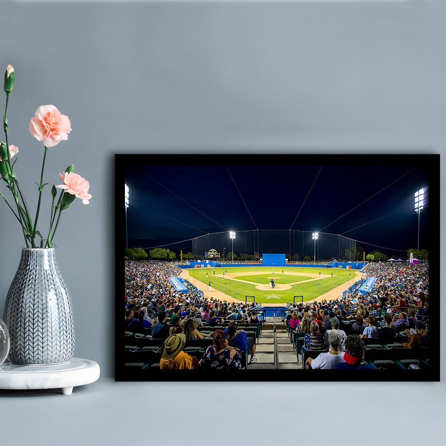 Kino Veterans Memorial Stadium, Stadium Canvas, Sport Art, Gift for him, Framed Art Print Wall Decor, Picture Framed