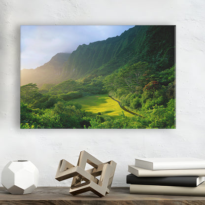 Koolau Golf Club Hole 15 Koolau Golf Courses, Hawaii, Golf Art Print,Gifts Golf Lover