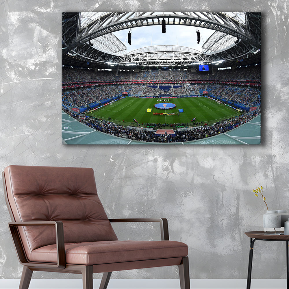 Krestovsky Stadium, Stadium Canvas, Sport Art, Gift for him, Man Cave Decor, Art Print, Canvas Print Wall Art