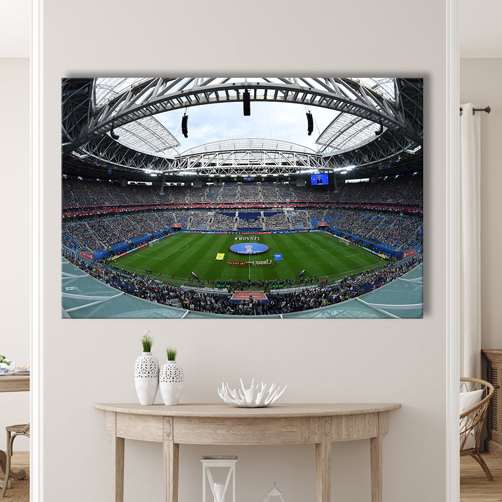 Krestovsky Stadium, Stadium Canvas, Sport Art, Gift for him, Man Cave Decor, Art Print, Canvas Print Wall Art