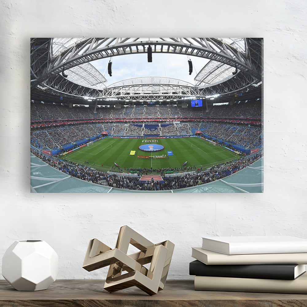 Krestovsky Stadium, Stadium Canvas, Sport Art, Gift for him, Man Cave Decor, Art Print, Canvas Print Wall Art