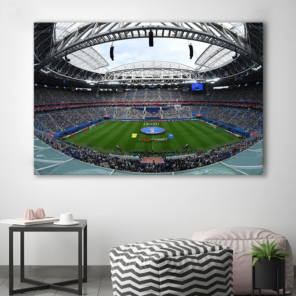 Krestovsky Stadium, Stadium Canvas, Sport Art, Gift for him, Man Cave Decor, Art Print, Canvas Print Wall Art