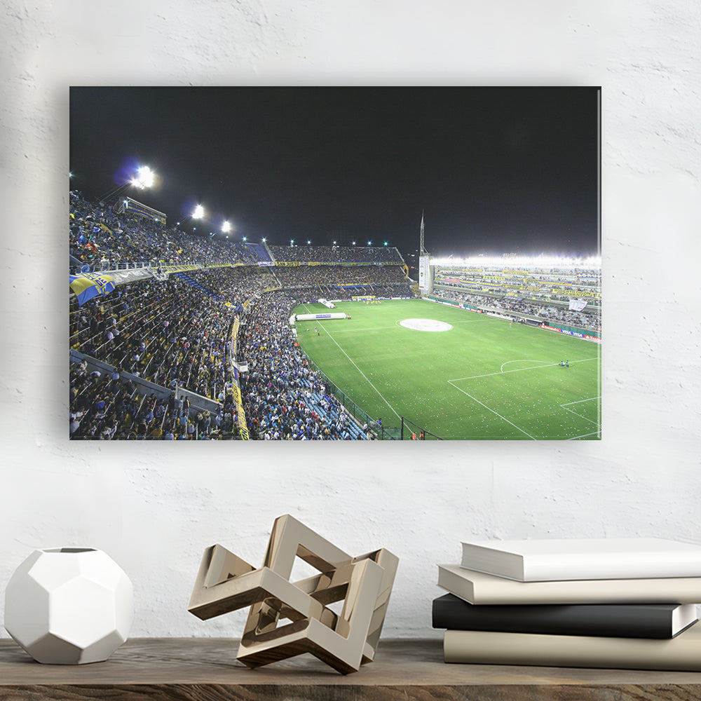 La Bombonera, Stadium Canvas, Sport Art, Gift for him, Man Cave Decor, Art Print, Canvas Print Wall Art
