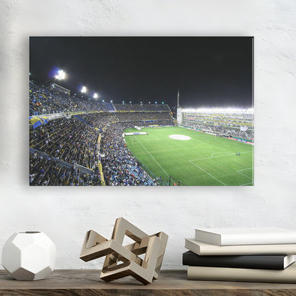 La Bombonera, Stadium Canvas, Sport Art, Gift for him, Man Cave Decor, Art Print, Canvas Print Wall Art