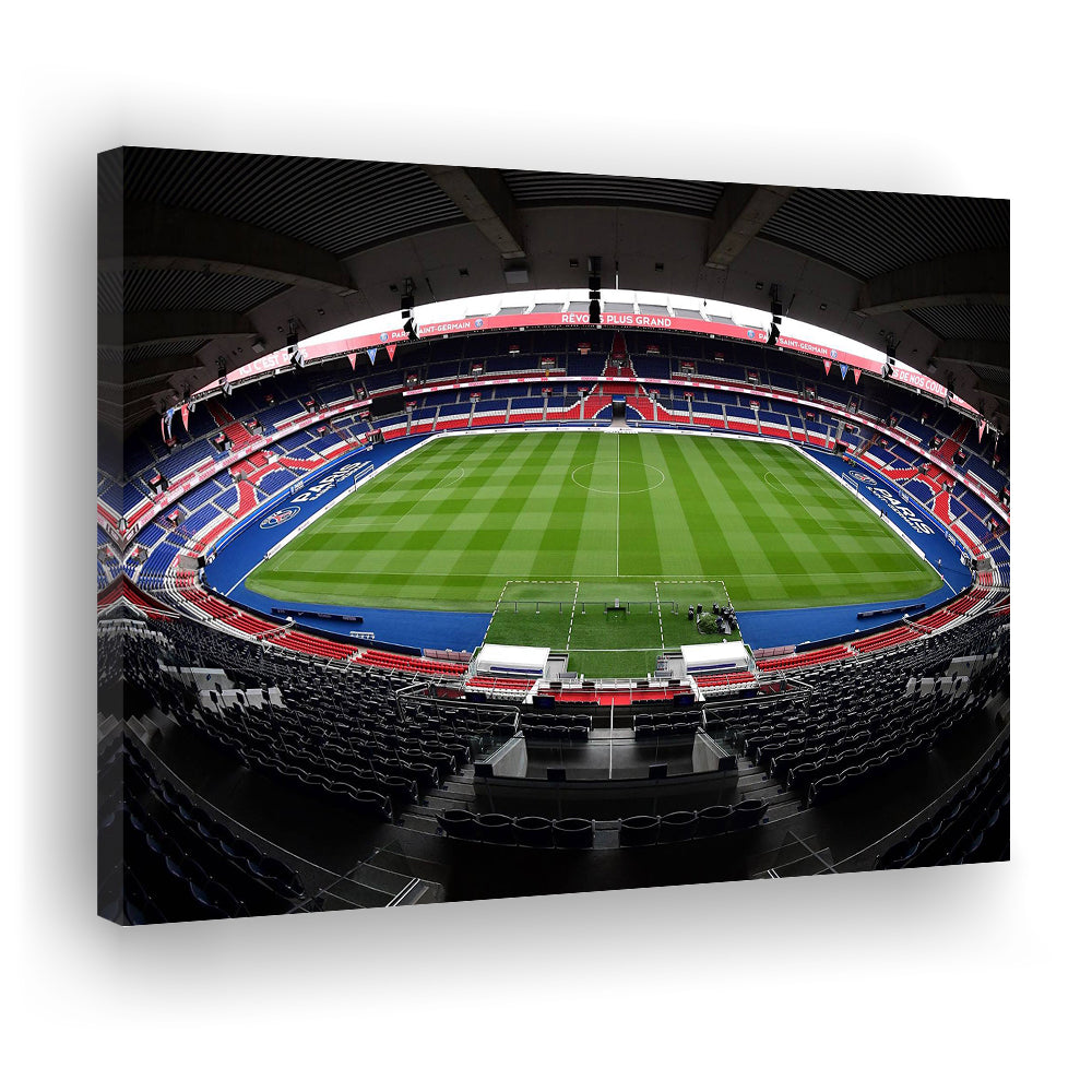Le Parc des Princes stadium, Stadium Canvas, Sport Art, Gift for him, Man Cave Decor, Art Print, Canvas Print Wall Art