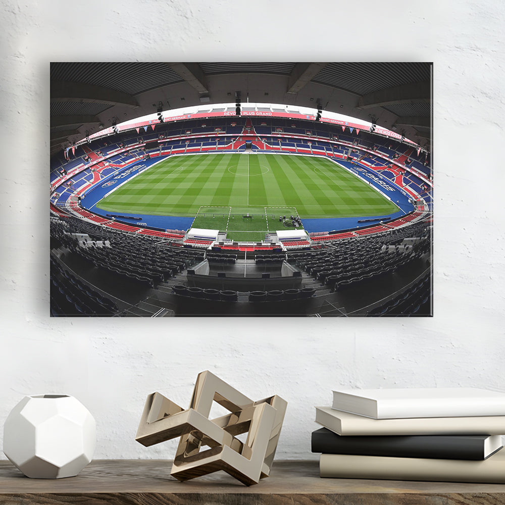 Le Parc des Princes stadium, Stadium Canvas, Sport Art, Gift for him, Man Cave Decor, Art Print, Canvas Print Wall Art
