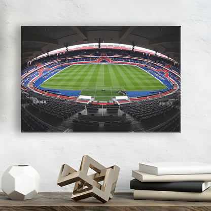 Le Parc des Princes stadium, Stadium Canvas, Sport Art, Gift for him, Man Cave Decor, Art Print, Canvas Print Wall Art
