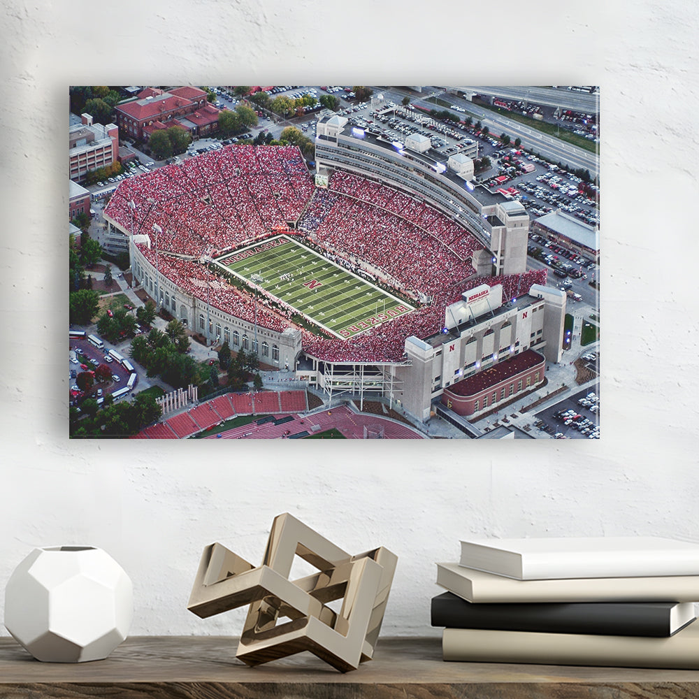 Lincoln memorial stadium, Stadium Canvas, Sport Art, Gift for him, Man Cave Decor, Art Print, Canvas Print Wall Art