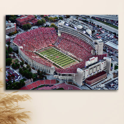 Lincoln memorial stadium, Stadium Canvas, Sport Art, Gift for him, Man Cave Decor, Art Print, Canvas Print Wall Art