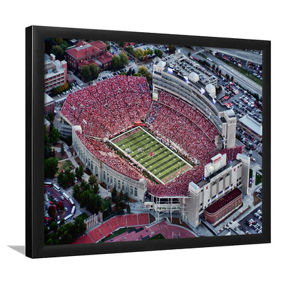 Lincoln memorial stadium, Stadium Canvas, Sport Art, Gift for him, Framed Art Print Wall Decor, Picture Framed