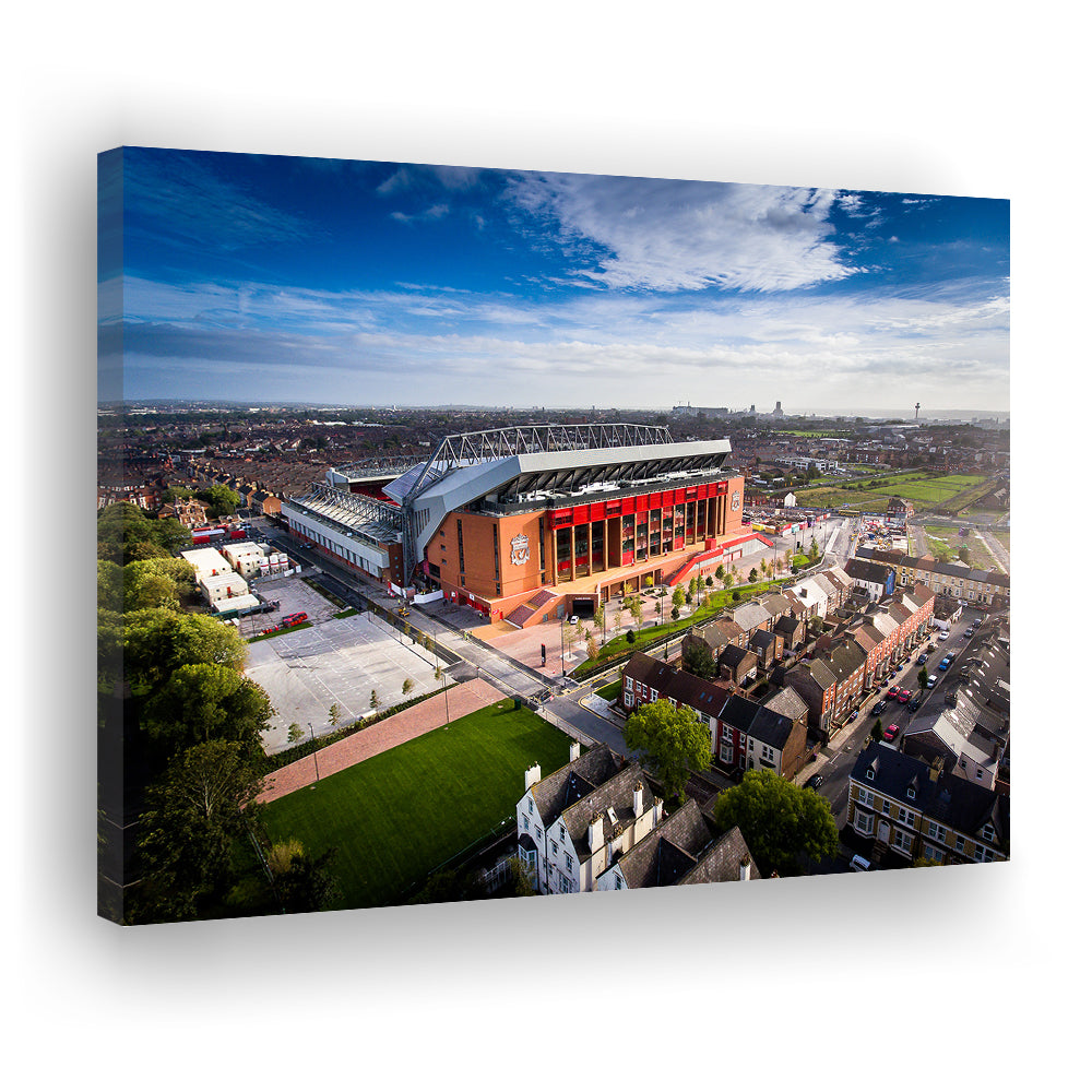 Liverpool Fc Anfield Stadium, Stadium Canvas, Sport Art, Gift for him, Man Cave Decor, Art Print, Canvas Print Wall Art