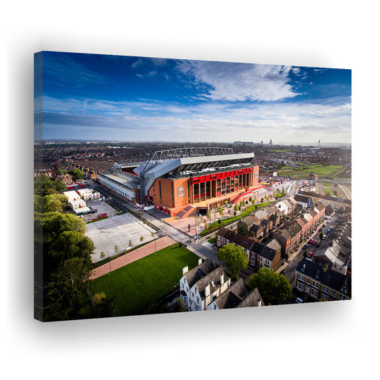 Liverpool Fc Anfield Stadium, Stadium Canvas, Sport Art, Gift for him, Man Cave Decor, Art Print, Canvas Print Wall Art
