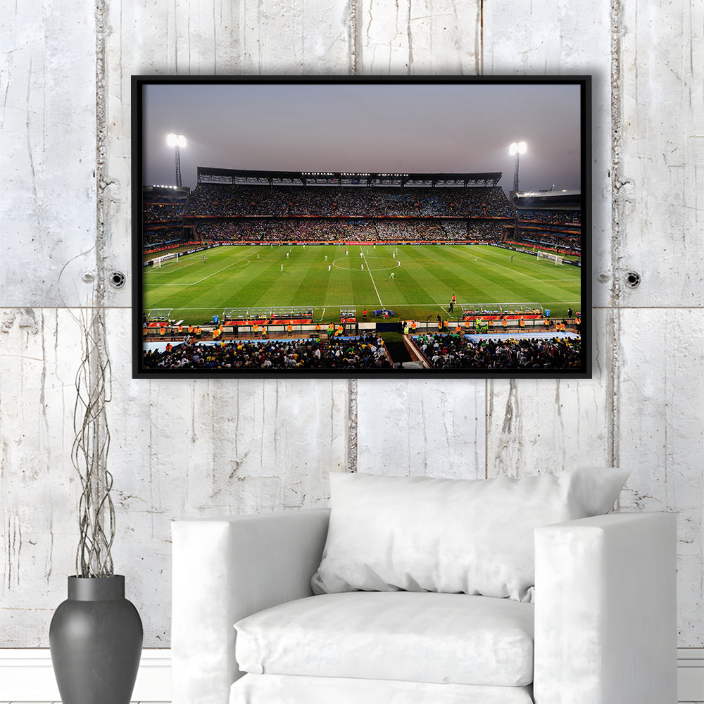 Loftus Versfeld Stadium, Stadium Canvas, Sport Art, Framed Canvas Print Wall Art, Floating Frame