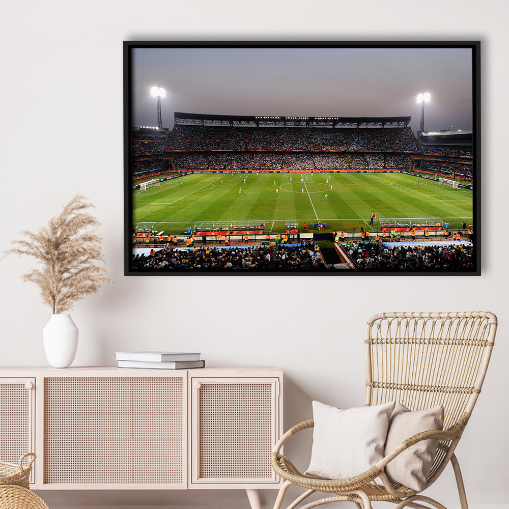 Loftus Versfeld Stadium, Stadium Canvas, Sport Art, Framed Canvas Print Wall Art, Floating Frame