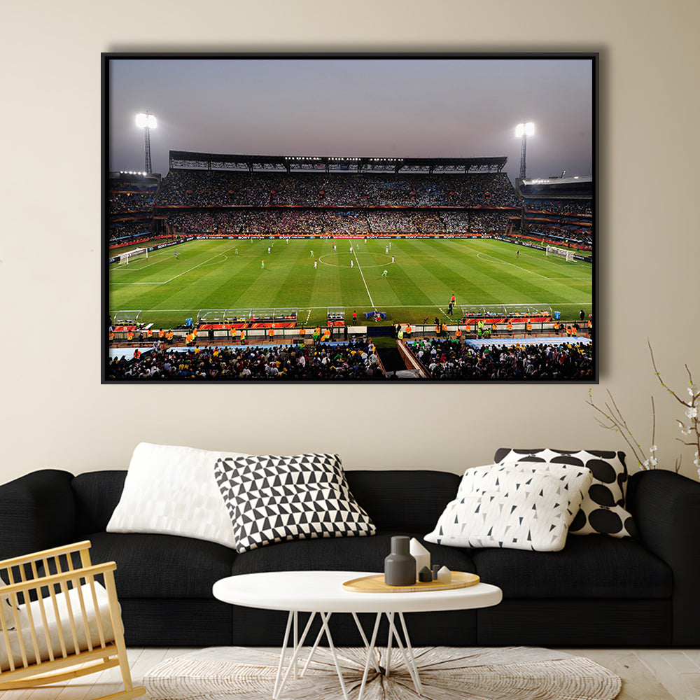 Loftus Versfeld Stadium, Stadium Canvas, Sport Art, Framed Canvas Print Wall Art, Floating Frame