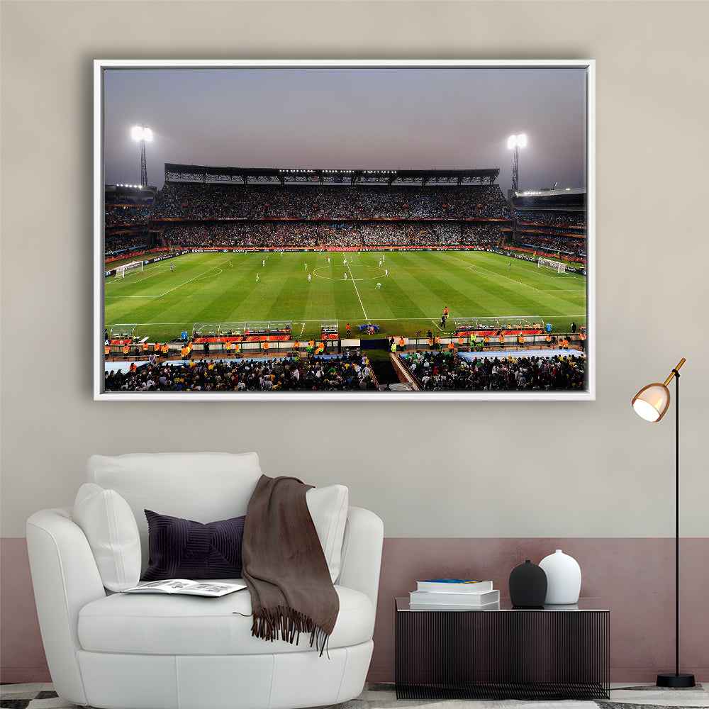 Loftus Versfeld Stadium, Stadium Canvas, Sport Art, Framed Canvas Print Wall Art, Floating Frame