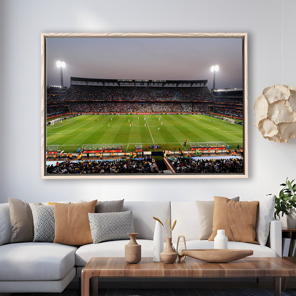 Loftus Versfeld Stadium, Stadium Canvas, Sport Art, Framed Canvas Print Wall Art, Floating Frame