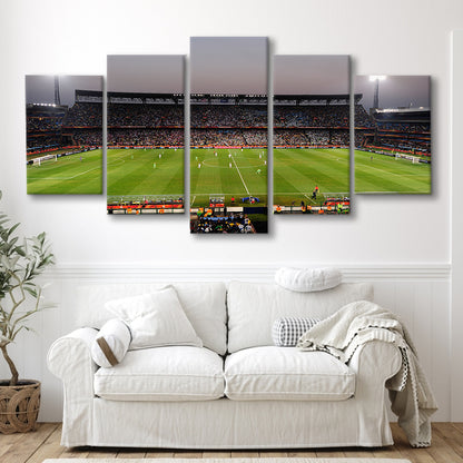 Loftus Versfeld Stadium, Stadium Canvas, Sport Art, Gift for him, 5 Panel, Large Canvas, Canvas Print Wall Art