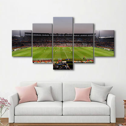 Loftus Versfeld Stadium, Stadium Canvas, Sport Art, Gift for him, 5 Panel, Large Canvas, Canvas Print Wall Art