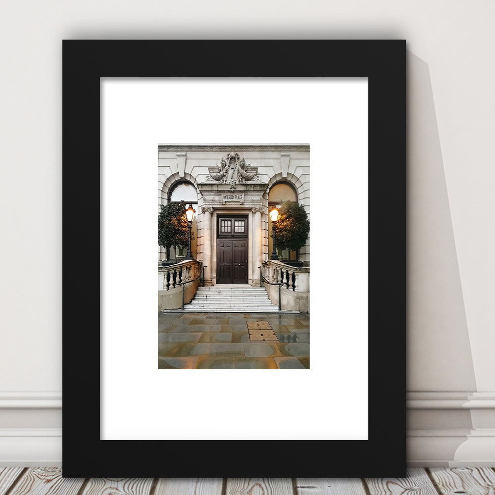 London Door Print, London Photography Print, Wall Art, Framed Art Prints White Border Wall Decor