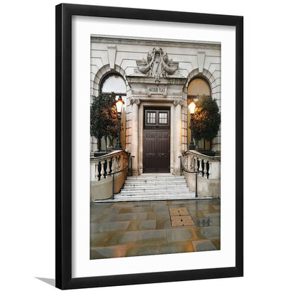 London Door Print, London Photography Print, Wall Art, Framed Art Prints White Border Wall Decor