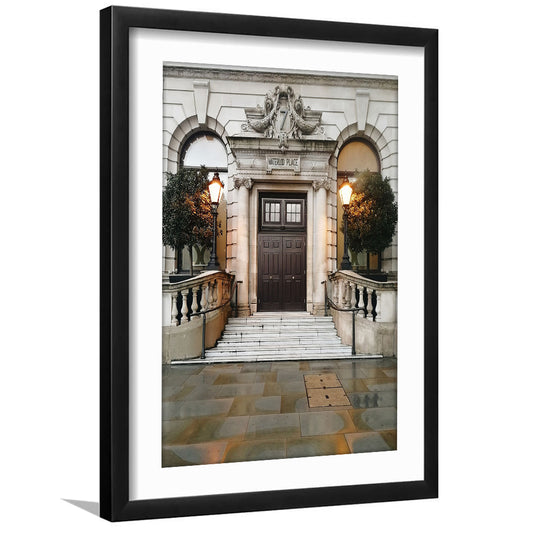 London Door Print, London Photography Print, Wall Art, Framed Art Prints White Border Wall Decor