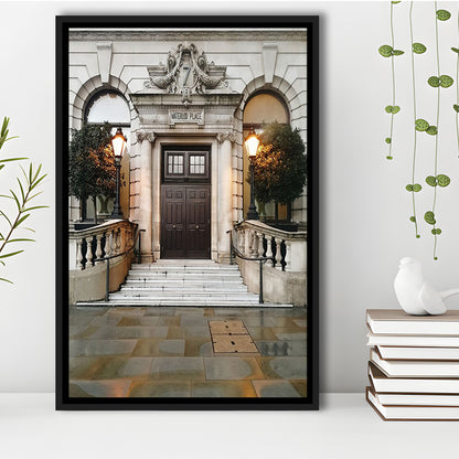 London Door Print, London Photography Print, Wall Art, Framed Canvas Prints Wall Art